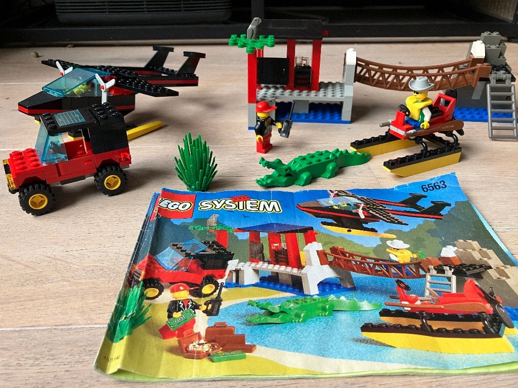 Lego System 6563 Gator Raid - Compleet met instructies, Kinderen en Baby's, Speelgoed | Duplo en Lego, Compleet, Overige thema's