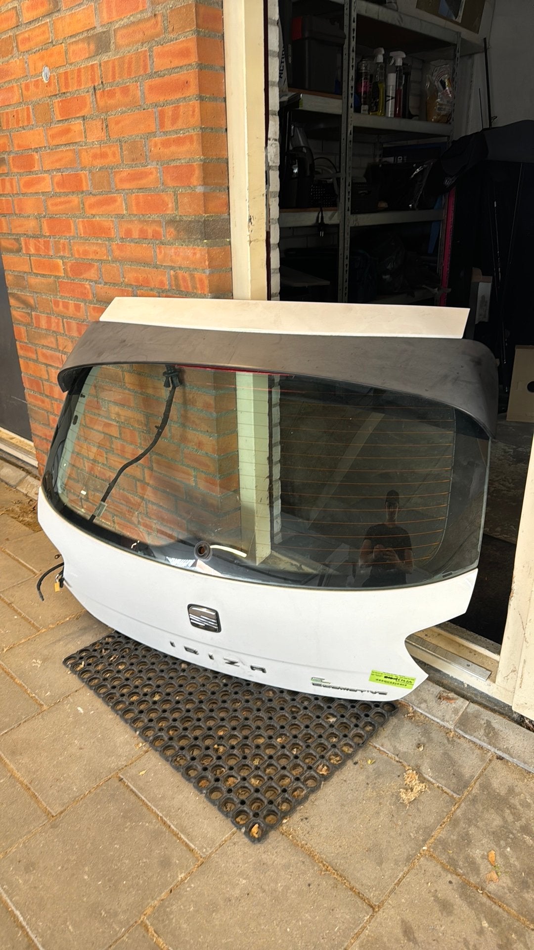 Achterklep seat ibiza 6j incl spoiler, Ophalen, Seat, Achterklep