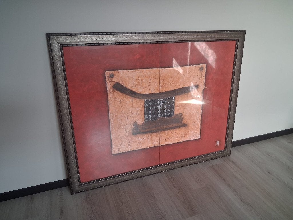Schilderij, Ophalen, 125 cm of meer, Zo goed als nieuw, Foto of Poster