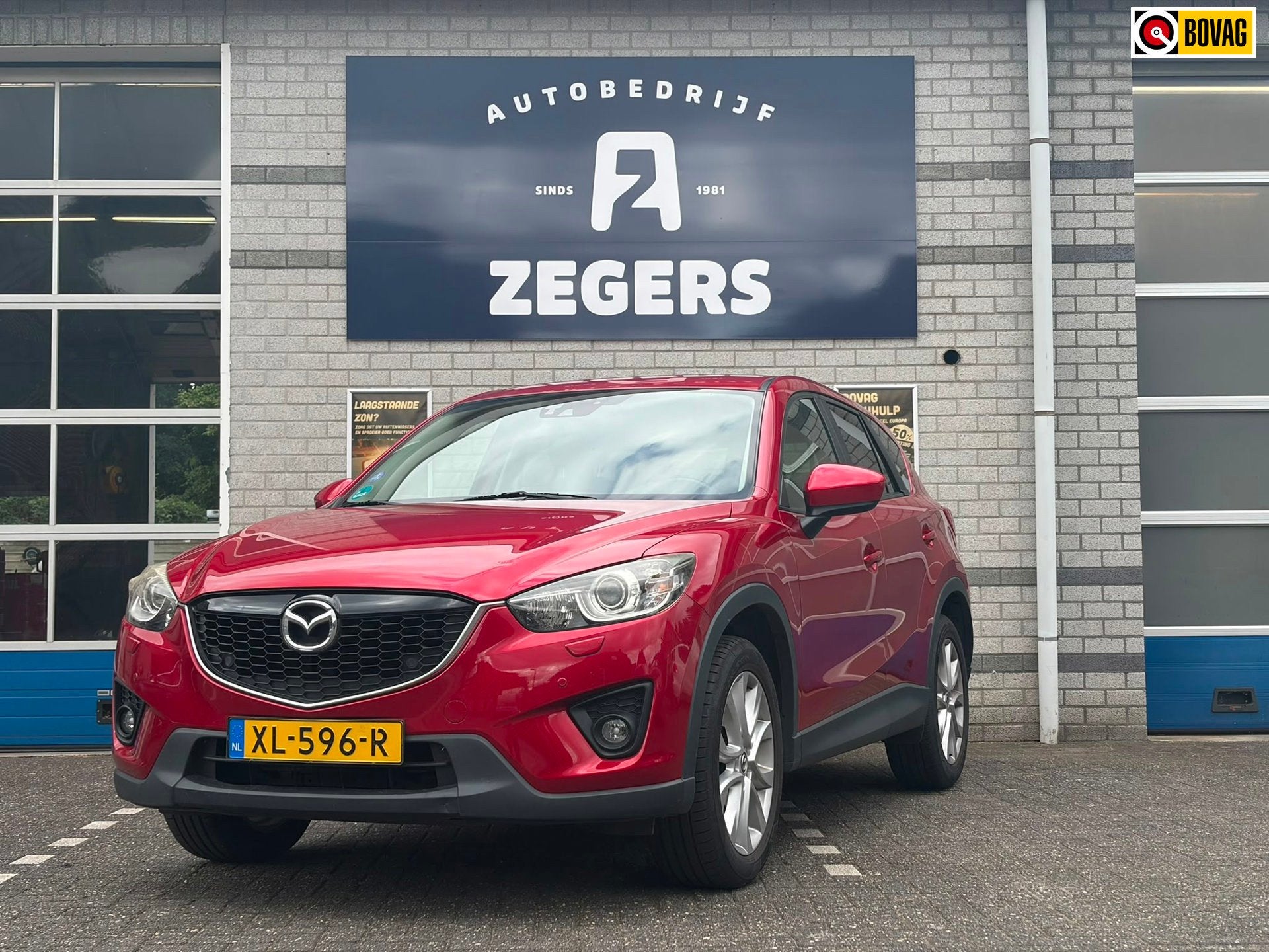 Mazda CX-5 2.0 GT-M 4WD incl 12 MAANDEN BOVAG GARANTIE, Auto's, Zwart, 4 cilinders, Leder, Automatische klimaatregeling