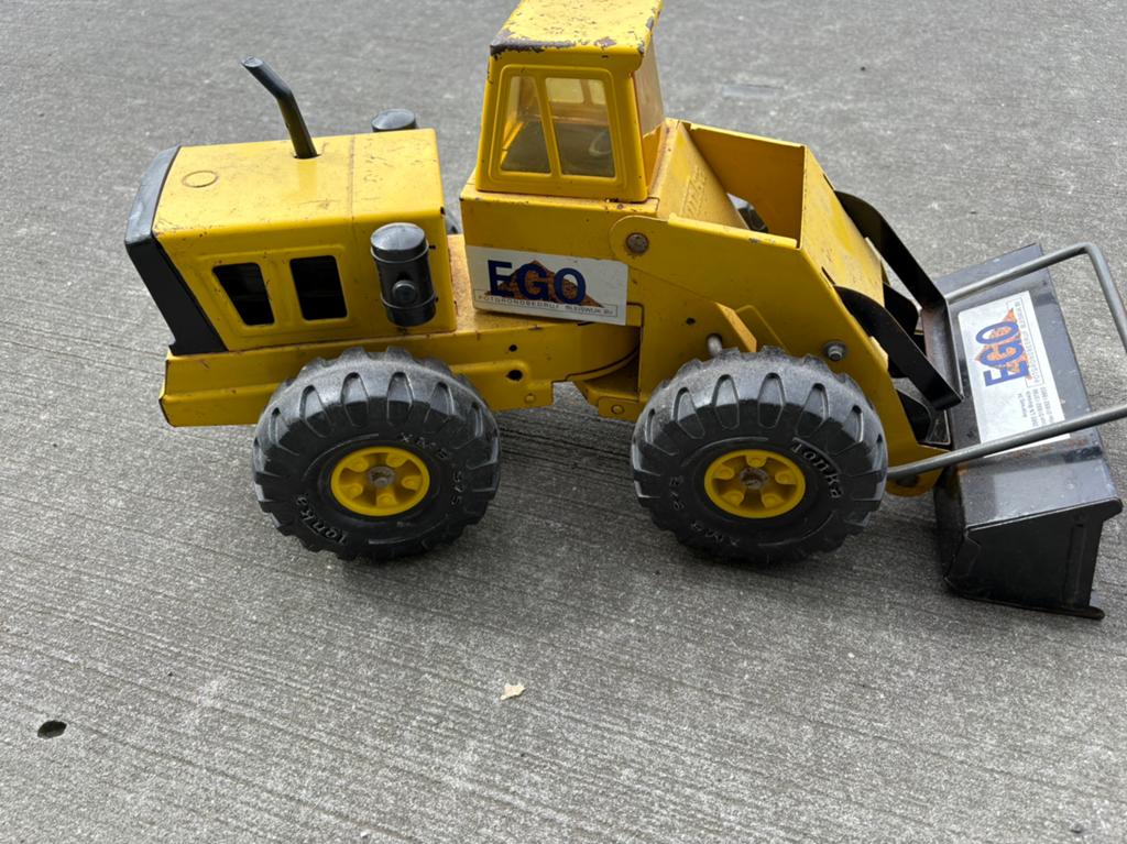Tonka shovel, Kinderen en Baby's, Speelgoed | Speelgoedvoertuigen, Ophalen of Verzenden, Gebruikt