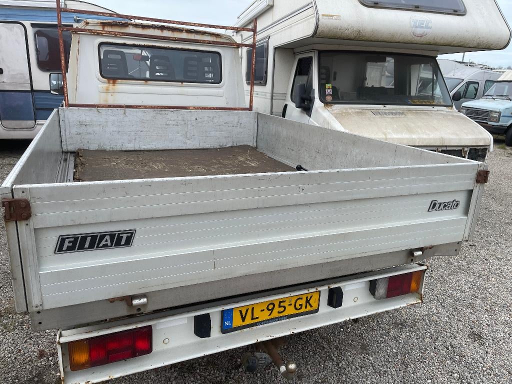 aanhangwagen bak 275x200 roestvrijstaal compleet, Ophalen of Verzenden, Gebruikt