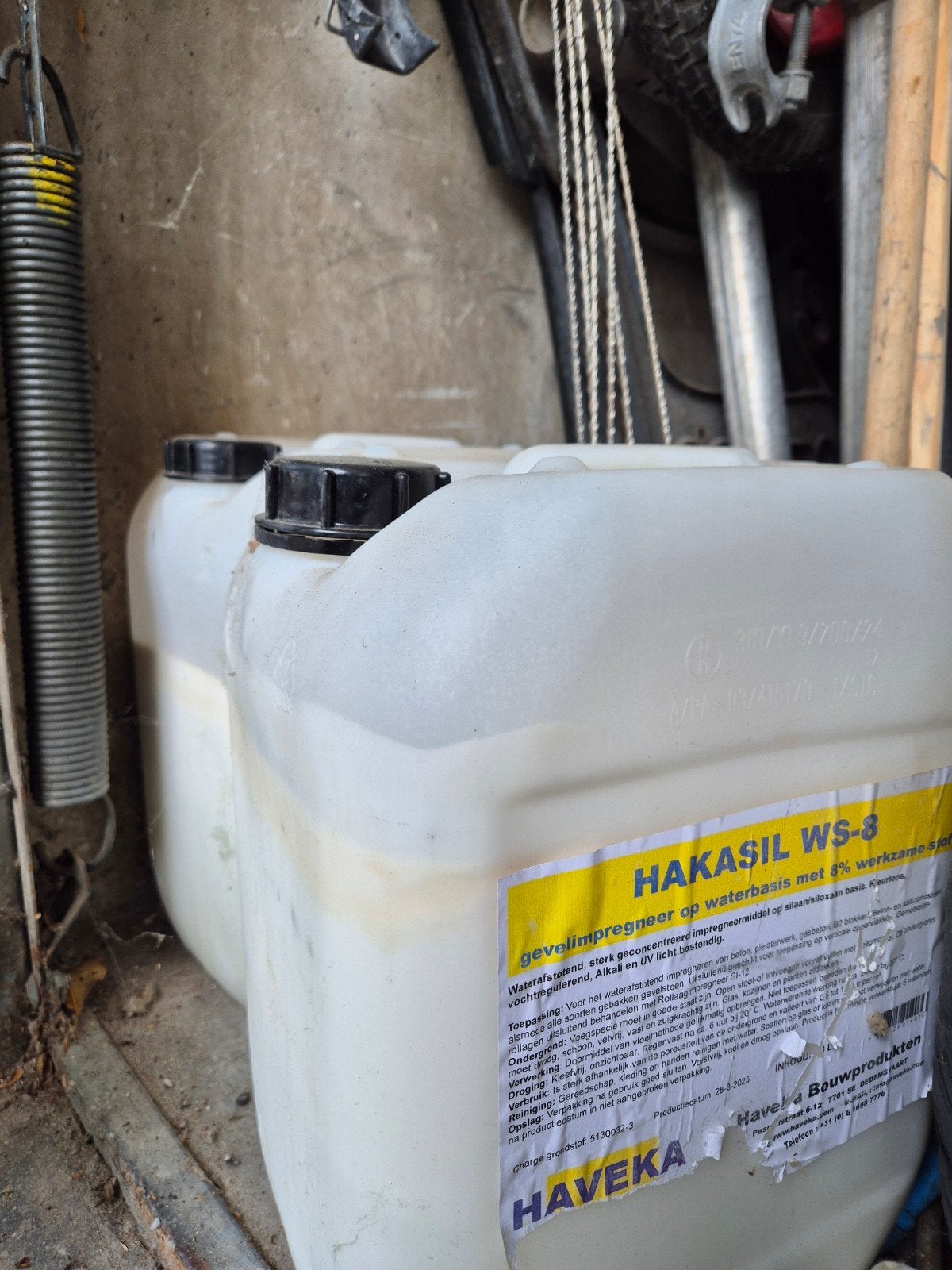 HAKASIL WS-8 Gevelimpregneer - 40 Liter, 20 liter of meer, Ophalen, Nieuw, Beits
