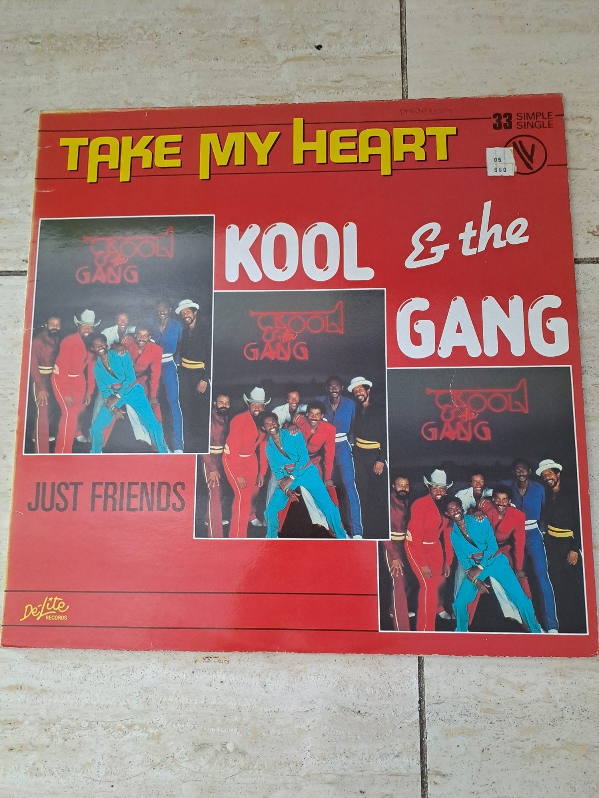 Kool & The Gang - Take My Heart / Just Friends maxi Single, Gebruikt, Ophalen of Verzenden, EP, 12 inch
