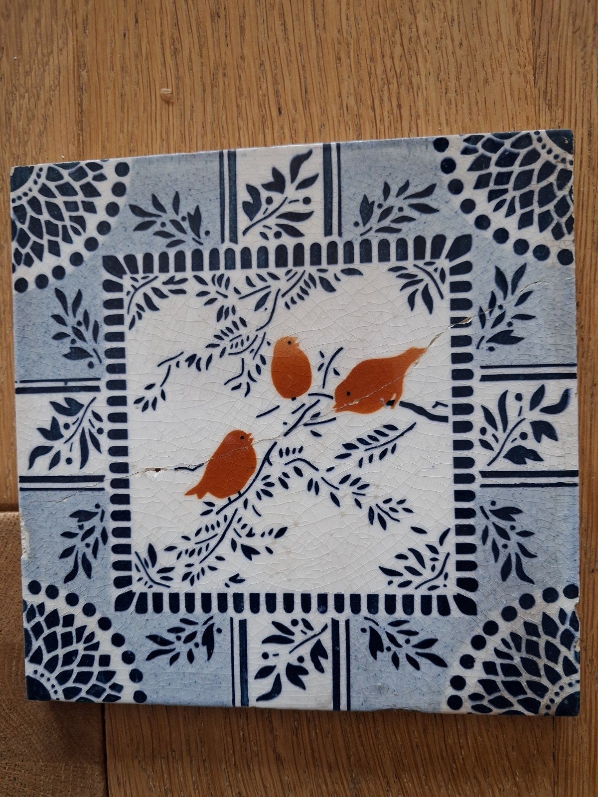 antieke tegeltjes, Ophalen