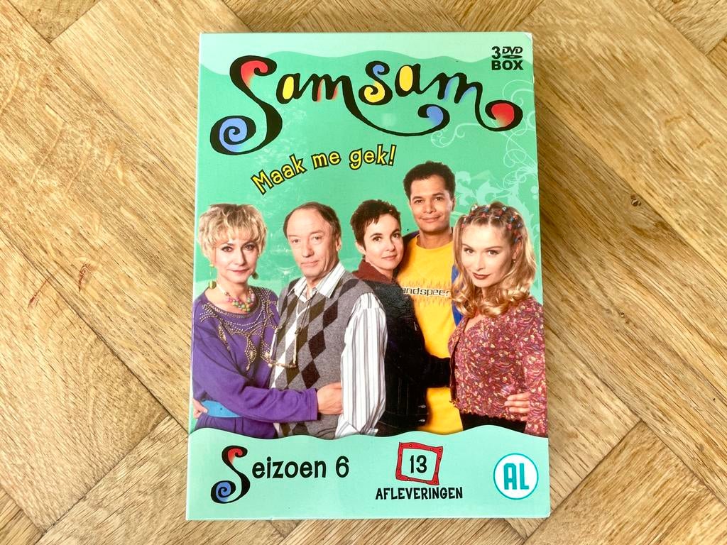 Samsam - Seizoen 6 op DVD (nette staat, met NL), Alle leeftijden, Ophalen of Verzenden, Zo goed als nieuw, Komedie