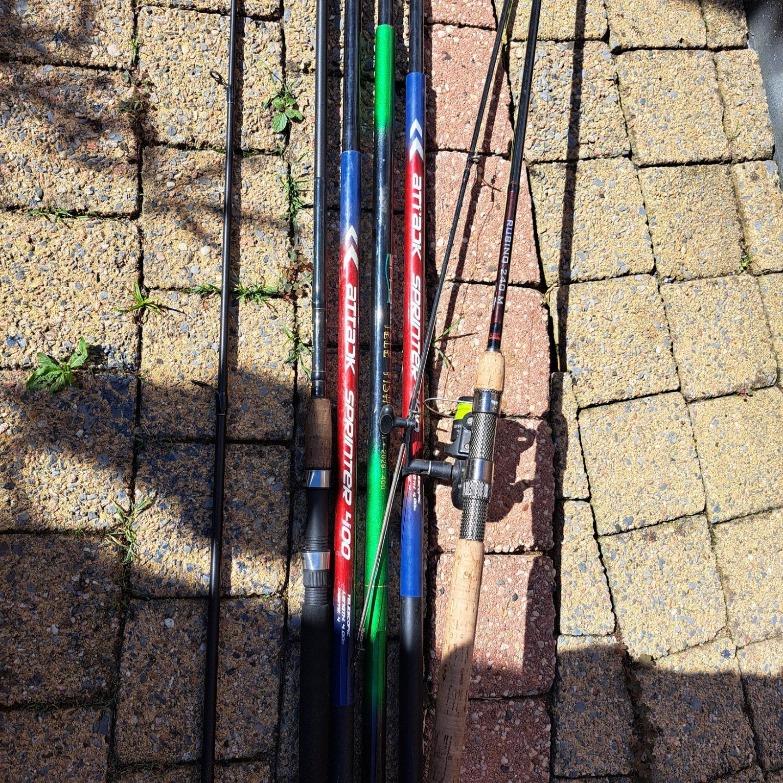 Diverse Hengelsport Set: Alles in 1 Koop, Ophalen, Gebruikt, Werphengel