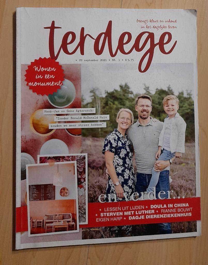 DIVERSE NUMMERS TERDEGE 2021, Ophalen of Verzenden, Gelezen