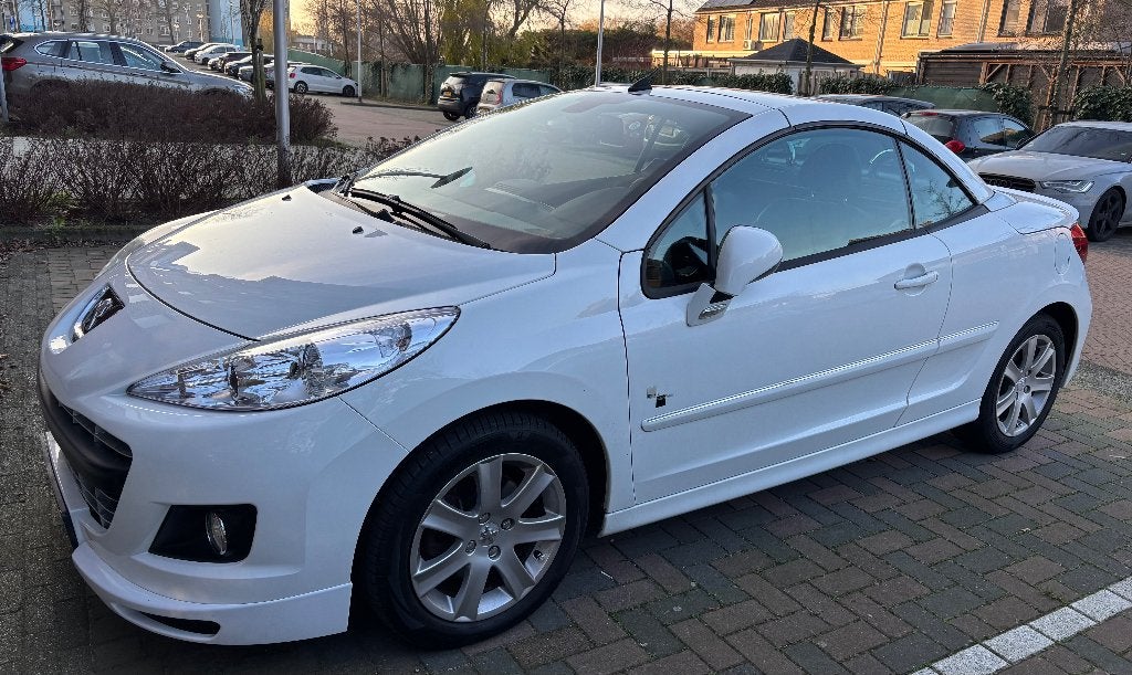 Peugeot 2012 Wit (cabriolet, Black&White edition), Auto's, Peugeot, Particulier, ABS, Airbags, Airconditioning, Alarm, Automatische klimaatregeling