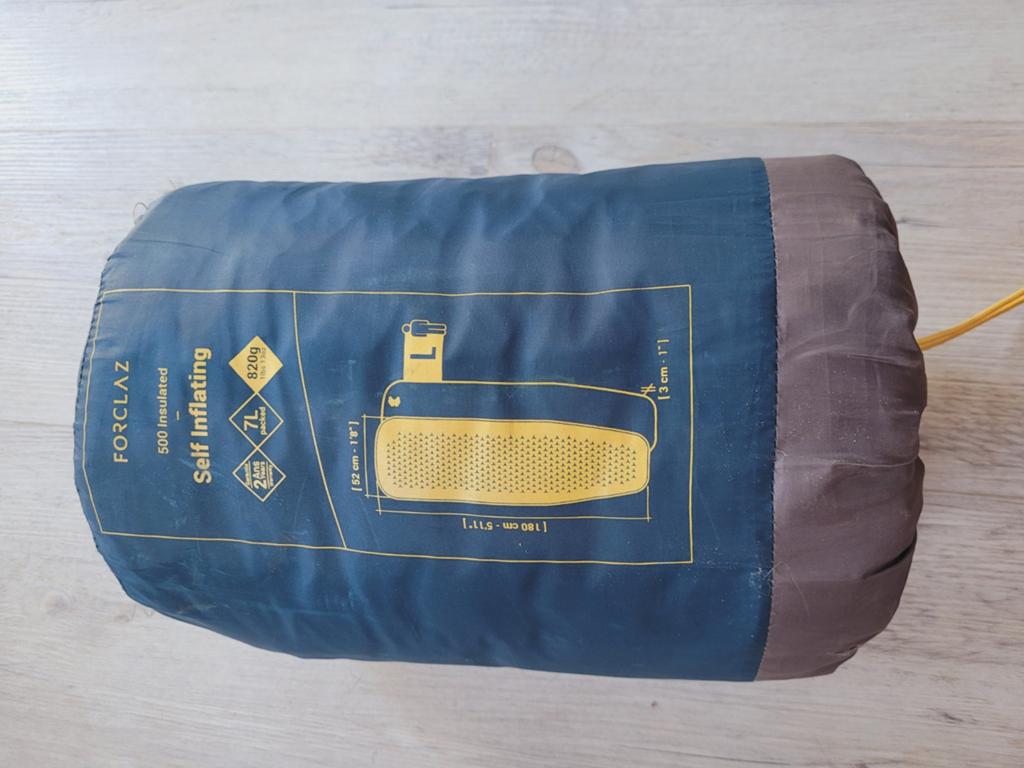 Forclaz 500 Isolerend Zelfopblaasbaar Slaapmatje L, Ophalen of Verzenden, Zo goed als nieuw, 1-persoons