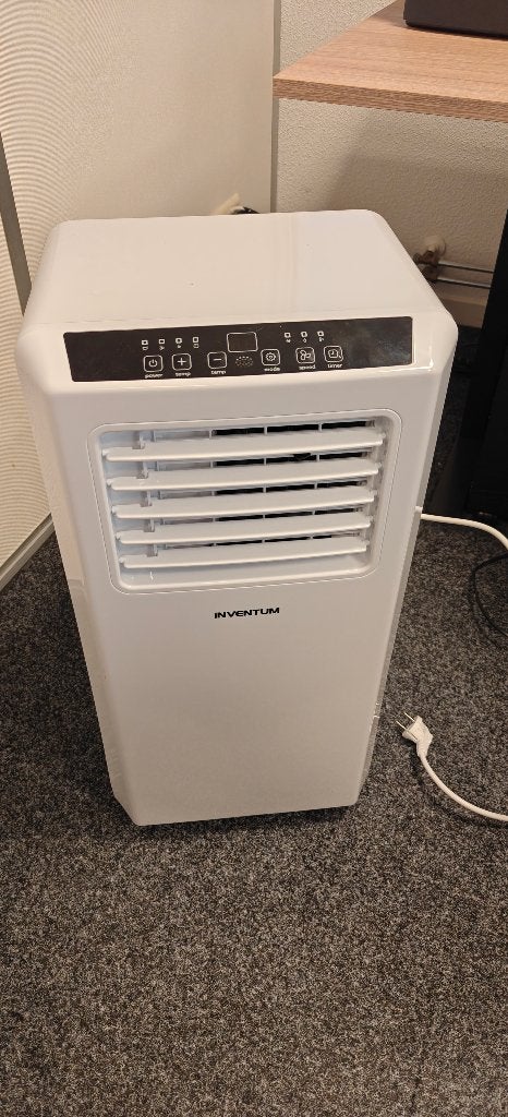 Inventum AC901 mobiele airco 9000 BTU – incl. afvoerslang, Ophalen, Nieuw, 3 snelheden of meer, Koelen en Ontvochtigen