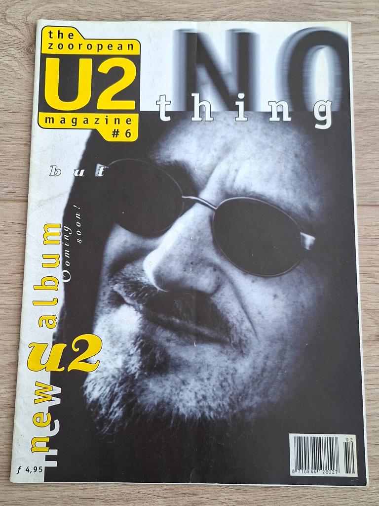 The Zooropean U2 magazine #6, Boeken, Ophalen of Verzenden, Gelezen, Muziek, Film of Tv