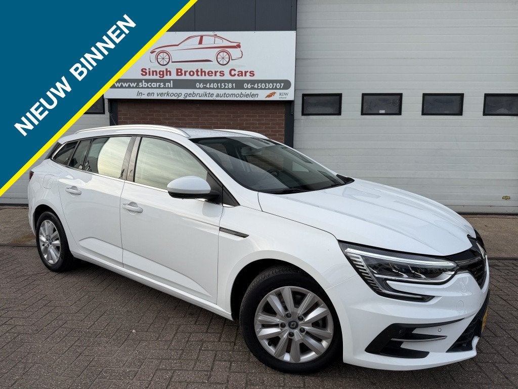 Renault Mégane Estate 1.6 ET PH 160 Eq. CARPLAY CAMERA INRU, Auto's, Automaat, Dealer onderhouden, Stof, Gebruikt