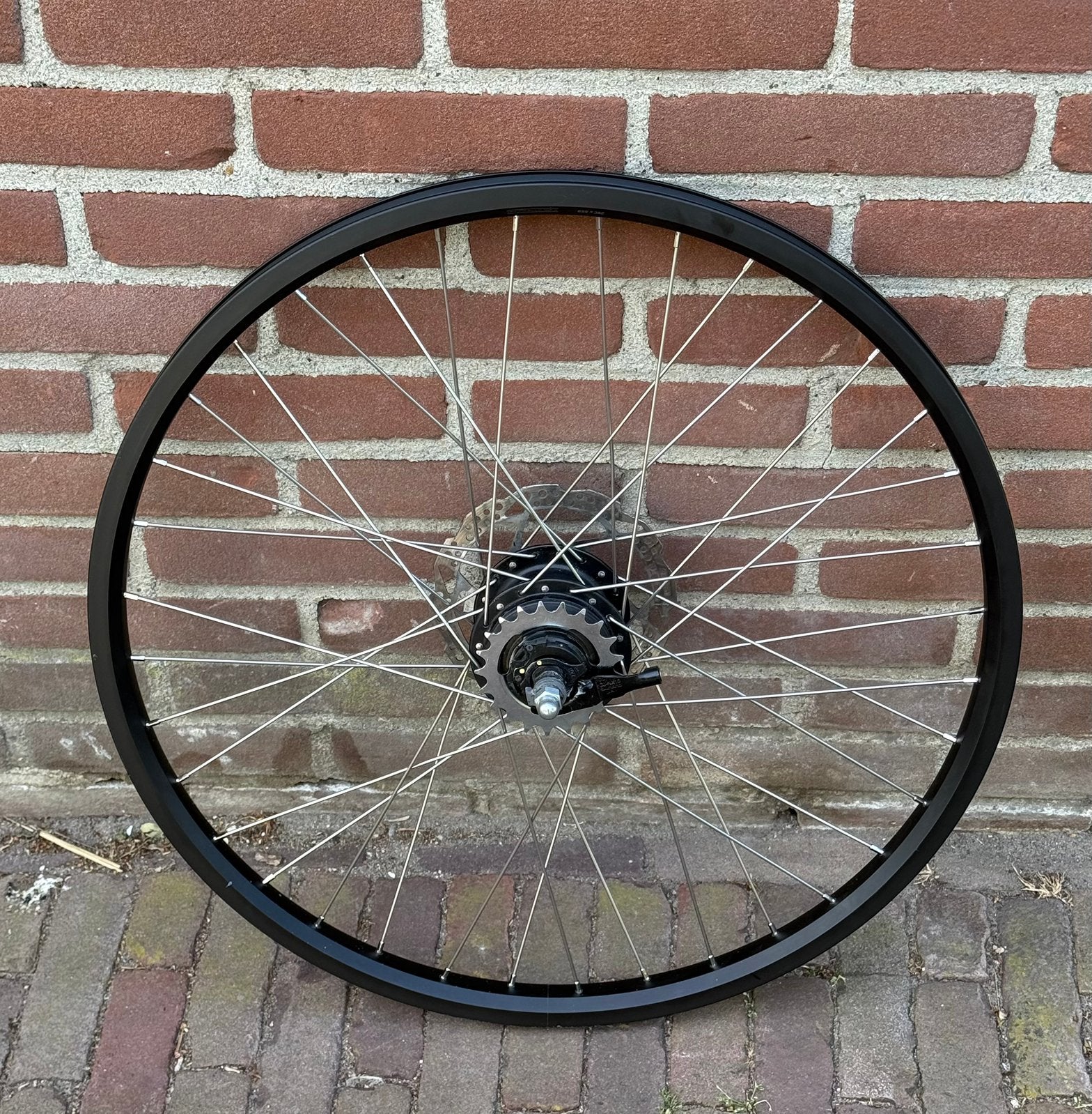Achterwiel Bakfiets Nexus 7 speed 26 inch (schijfrem), Ophalen of Verzenden, Zo goed als nieuw, Bakfiets