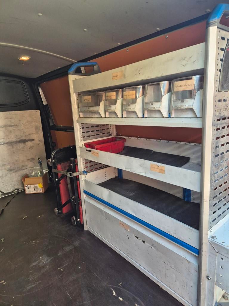 Complete Sortimo bedrijfswageninrichting met werkbank, Ophalen of Verzenden