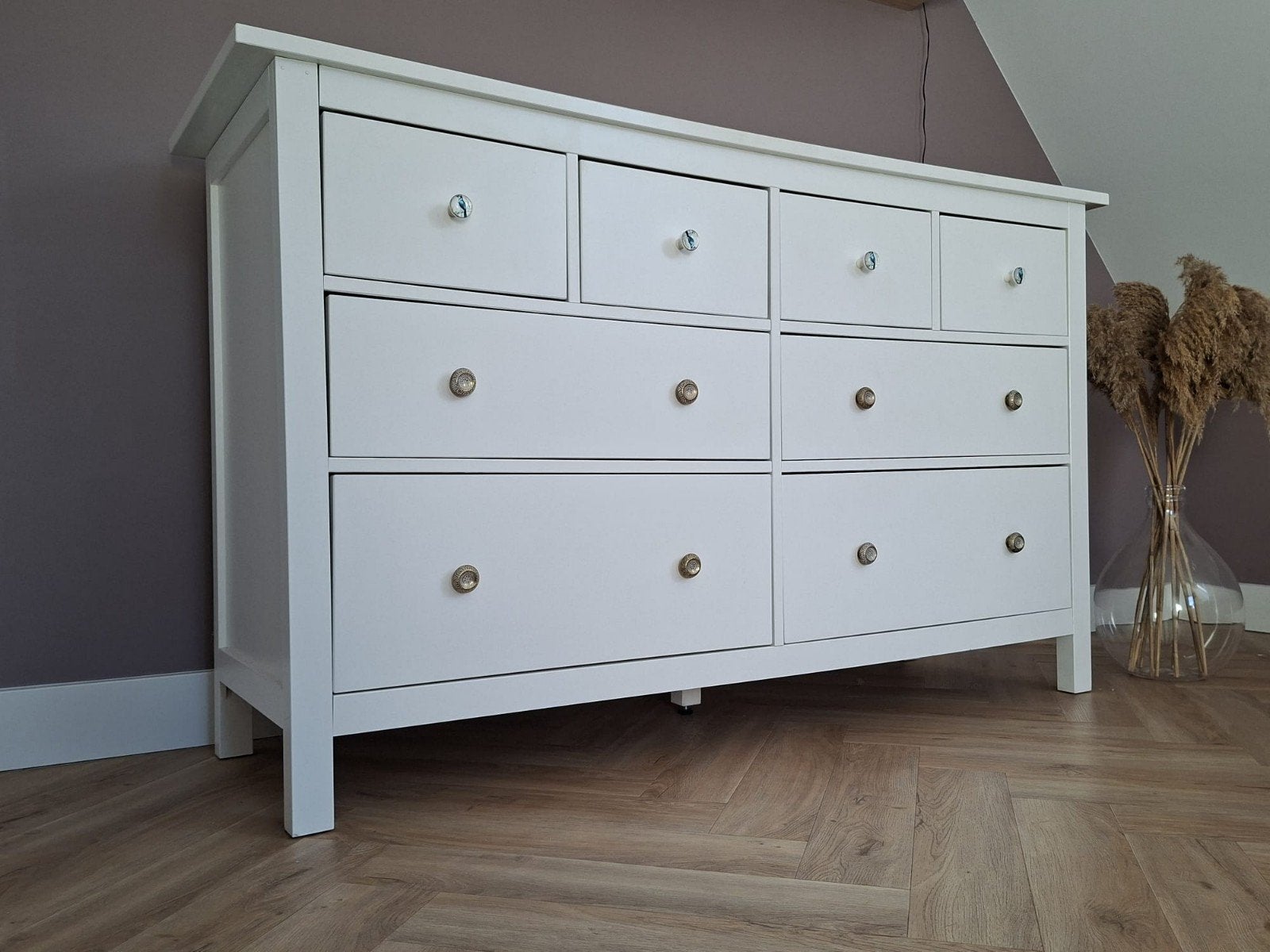 Ikea hemnes ladekast, Ophalen, 100 tot 150 cm, 5 laden of meer, Minder dan 100 cm