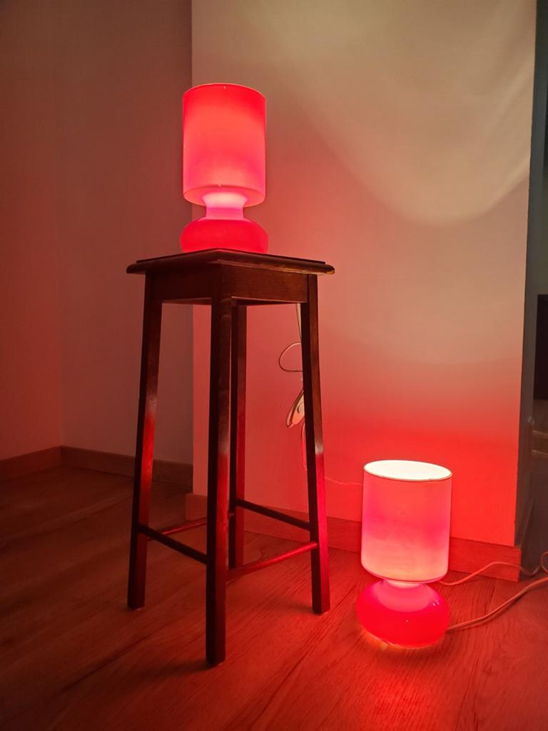 IKEA Lykta tafellampen - set van 2, Huis en Inrichting, Lampen | Tafellampen, Gebruikt, Modern, Scandinavisch, Ophalen of Verzenden