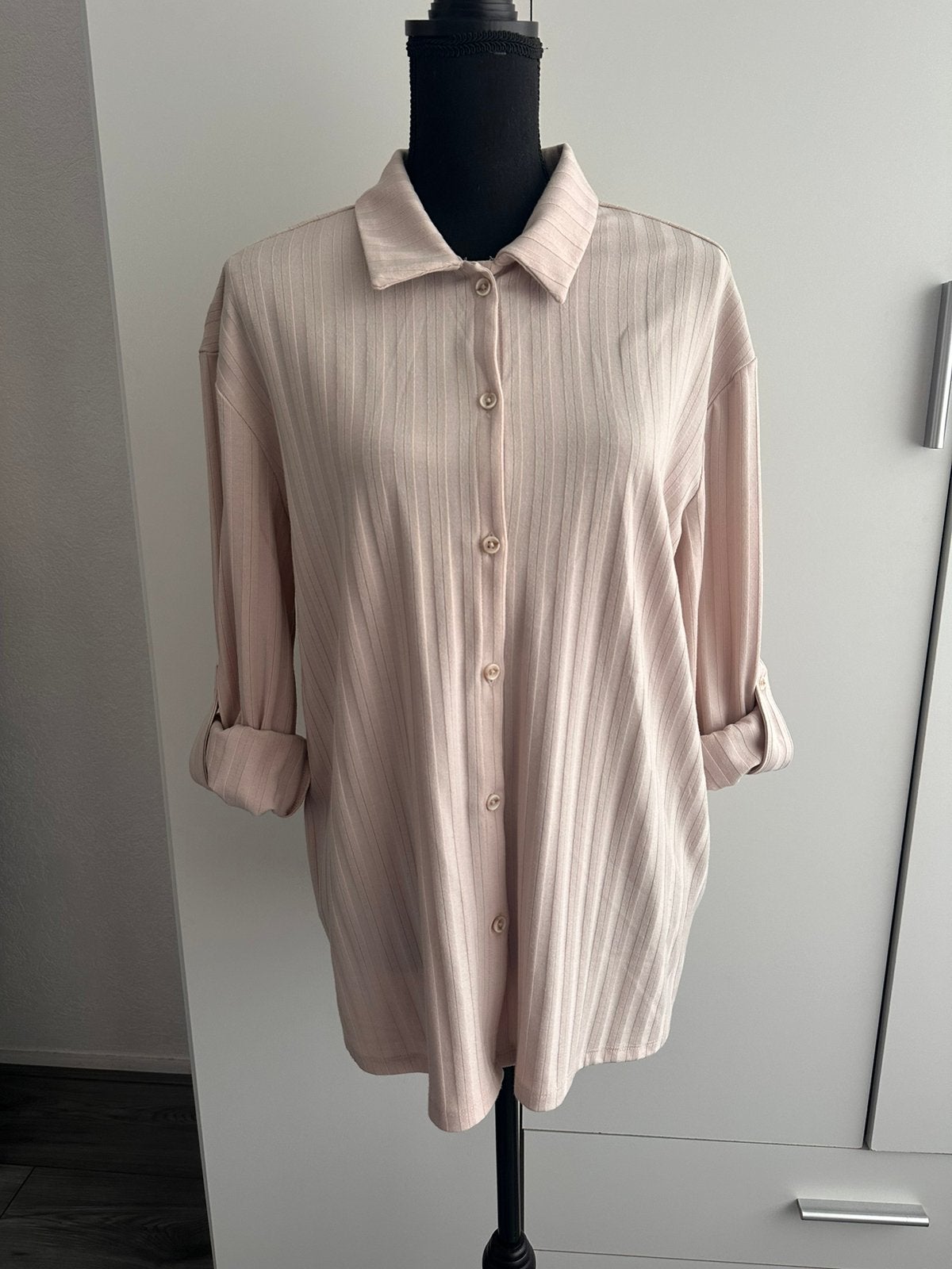 Primark dames beige blouse M 38, Kleding | Dames, Blouses en Tunieken, Verzenden, Zo goed als nieuw, Maat 38/40 (M), Beige