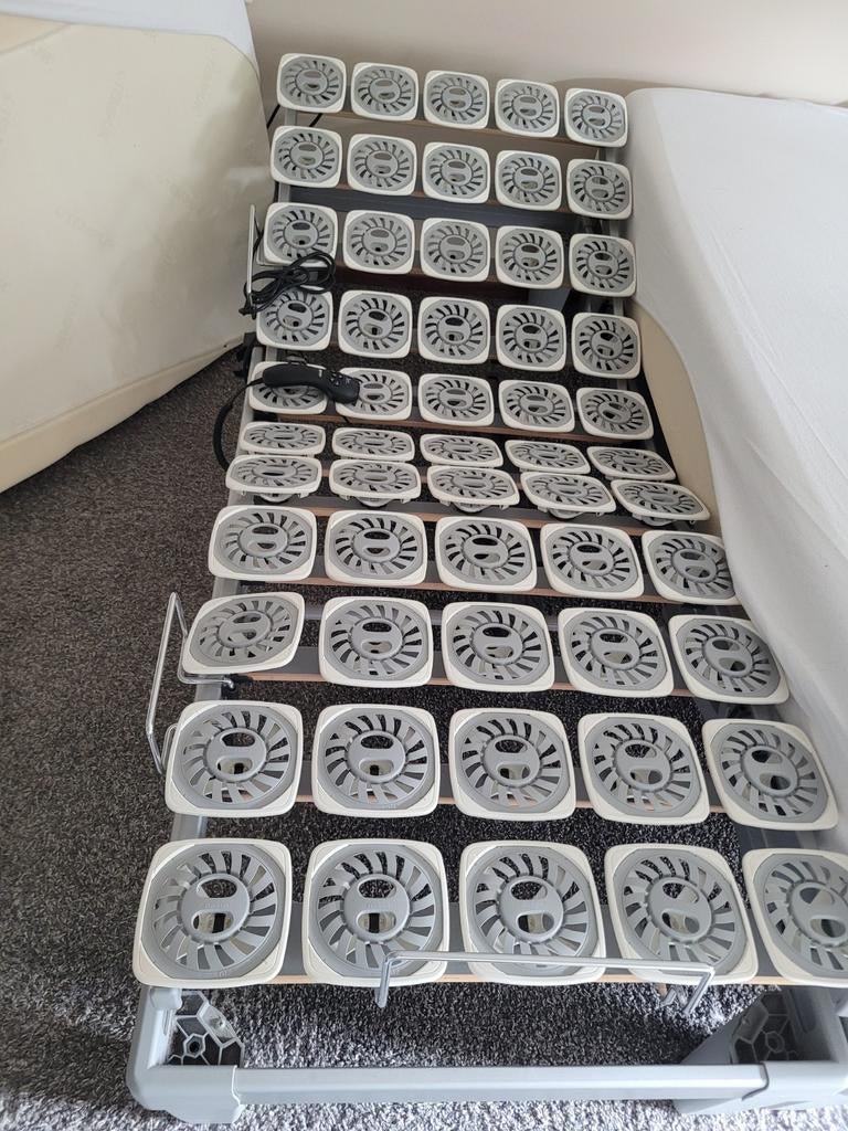 2 tempur bedbodems, Ophalen, Eenpersoons, 90 cm
