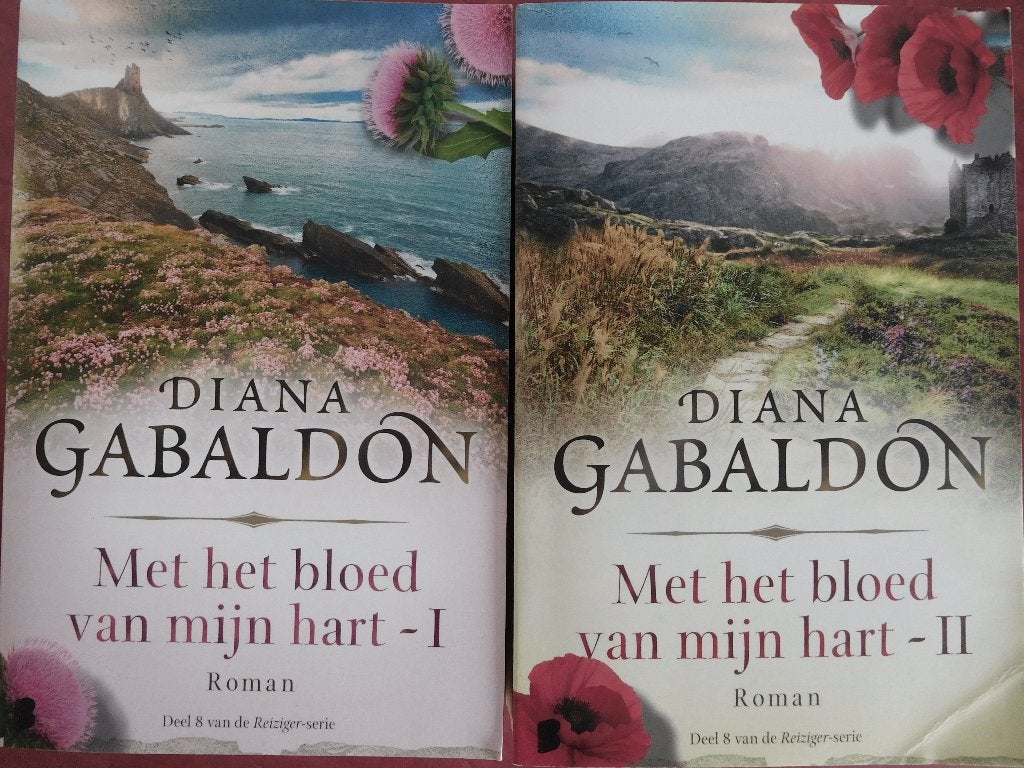 Diana Gabaldon  Met het bloed van mijn hart I en II, Ophalen of Verzenden, Zo goed als nieuw