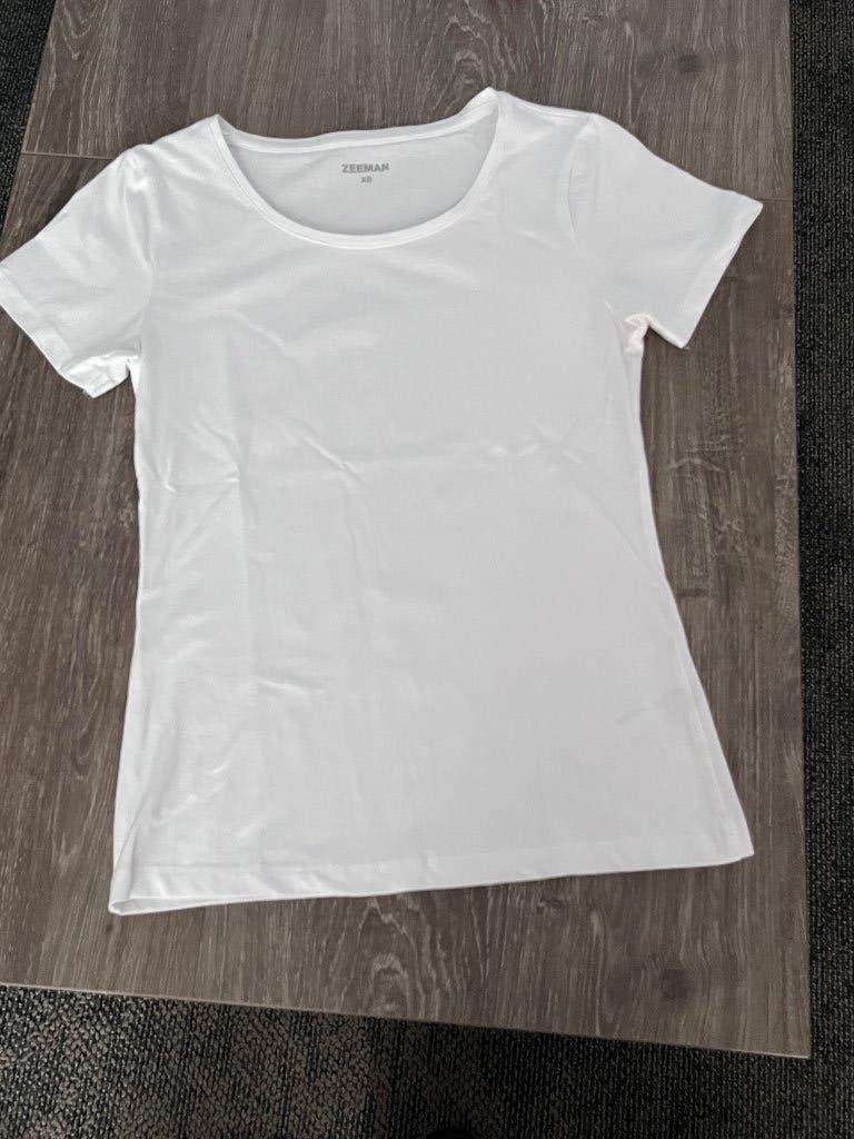 Nooit gedragen mooi shirtje van Zeeman, Zeeman, Wit, Nieuw, Ophalen of Verzenden
