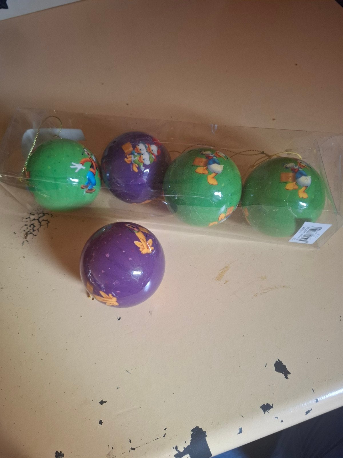 Disney kerstballen, Ophalen of Verzenden, Zo goed als nieuw