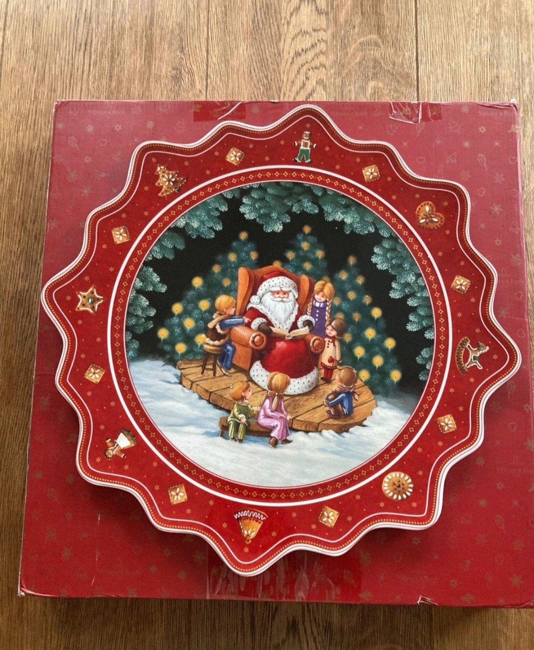 Villeroy & Boch Toys Fantasy Grote Serveerschaal Kerst, Villeroy & Boch, Ophalen of Verzenden, Porselein, Schaal of Schalen