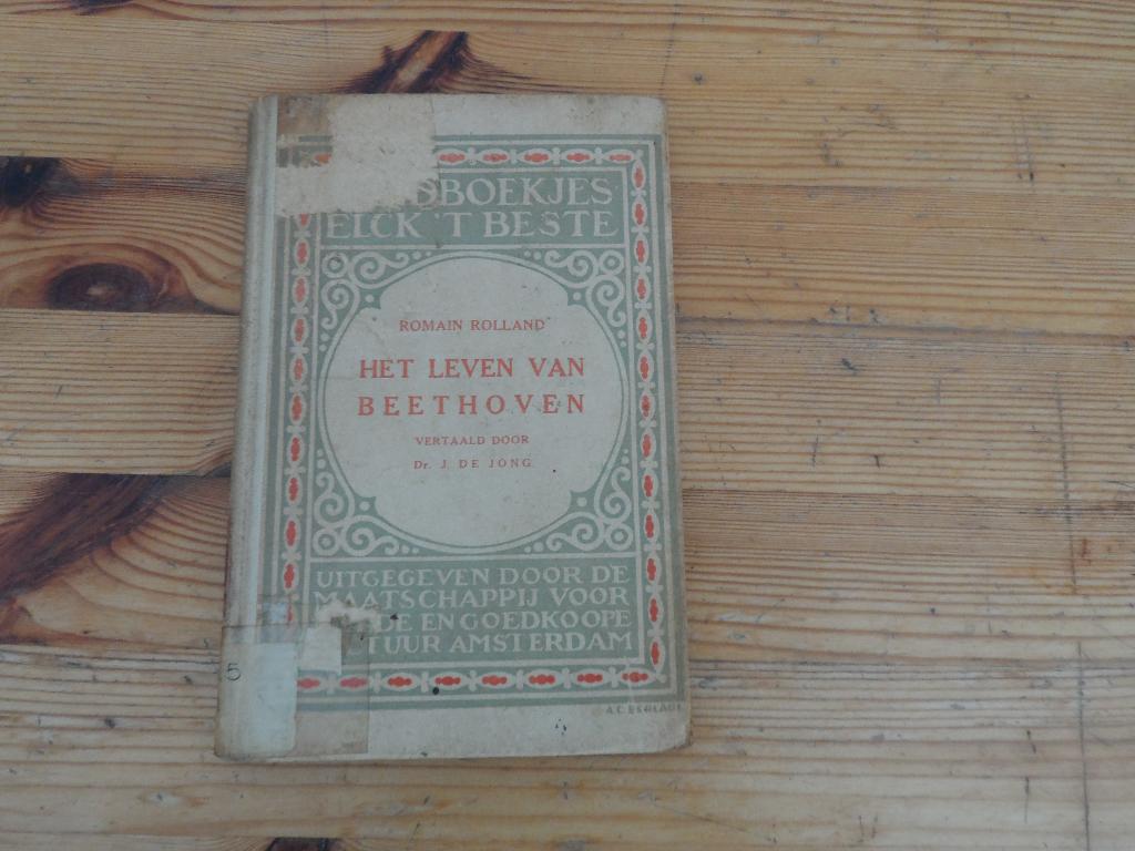 Het leven van beethoven - romain rolland, Boeken, Ophalen of Verzenden, Gelezen, Artiest