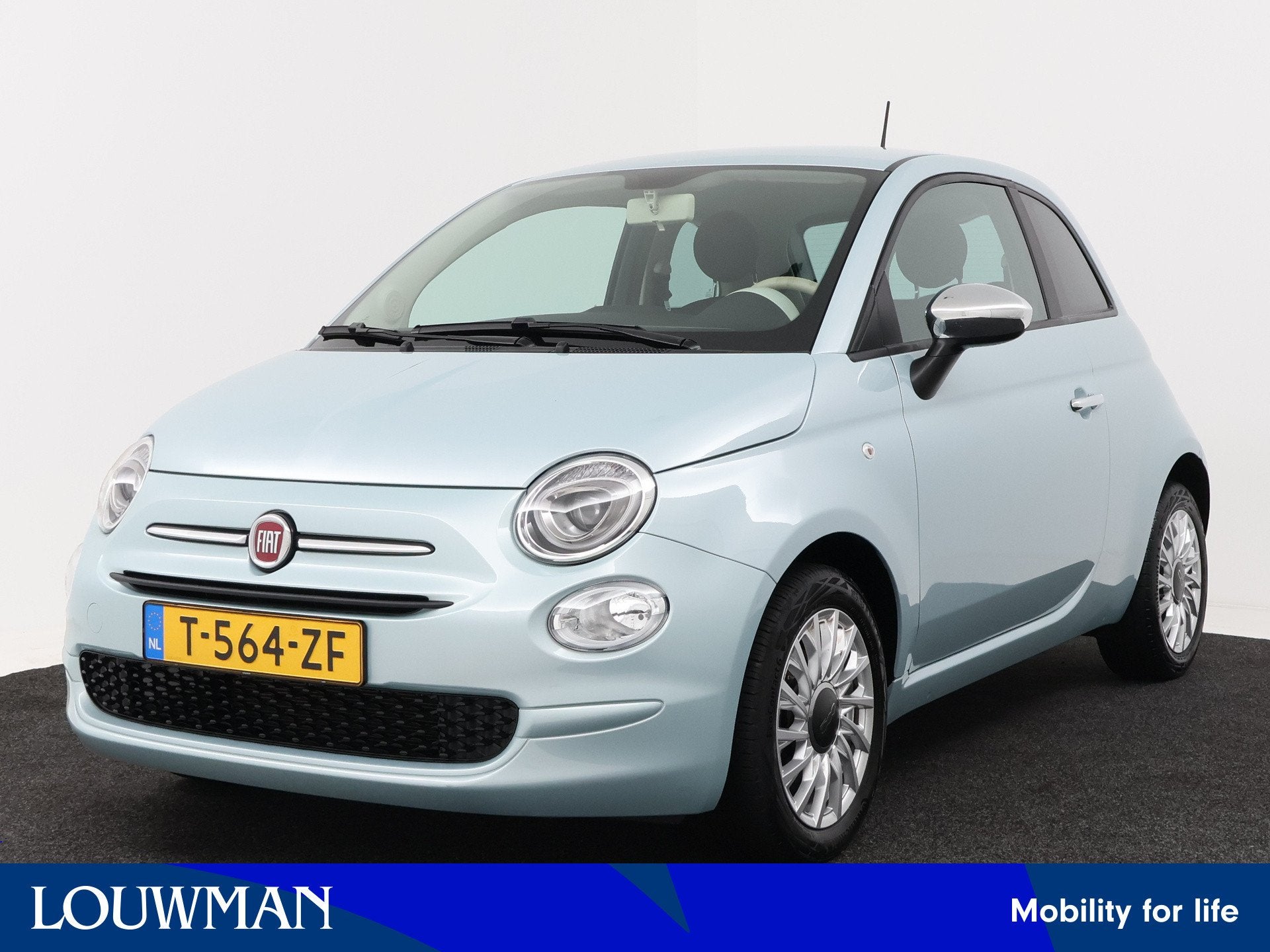 Fiat 500 1.0 Hybrid | Apple Carplay/Android Auto | Airco | L, Auto's, Voorwielaandrijving, 12 maanden, Stof, 4 stoelen