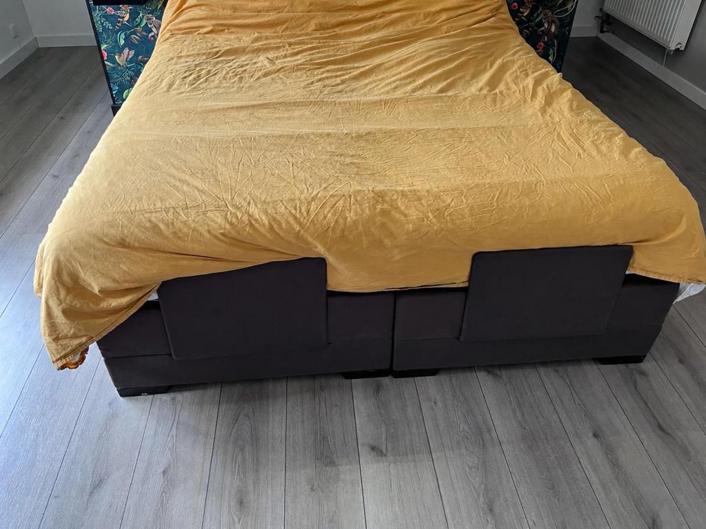 Elektrisch verstelbare boxspring van swiss Sense, Huis en Inrichting, Slaapkamer | Bedden, Ophalen, Tweepersoons, 200 cm, 160 cm