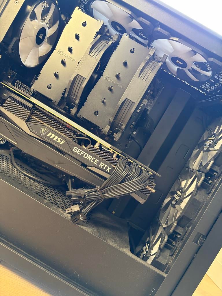 High-End Gaming PC: Ryzen 7 5800X, RTX 3080, 32GB RAM, Ophalen of Verzenden, Zo goed als nieuw