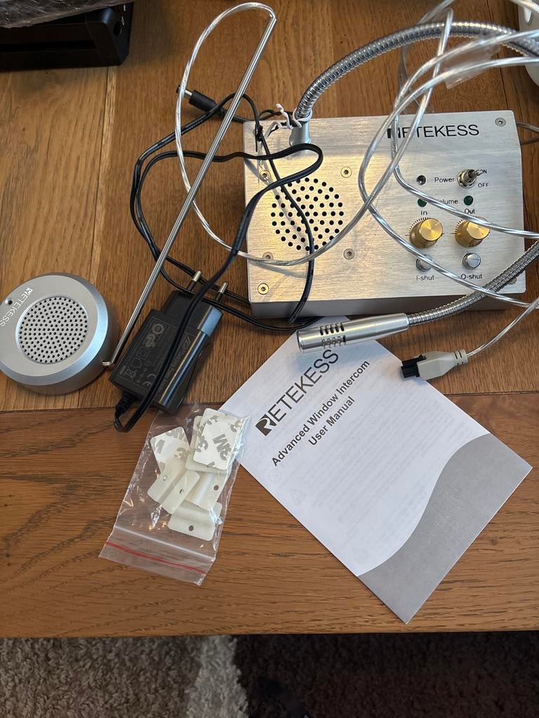 Retekess Advanced Window Intercom Systeem, Ophalen of Verzenden, Zo goed als nieuw, Audio
