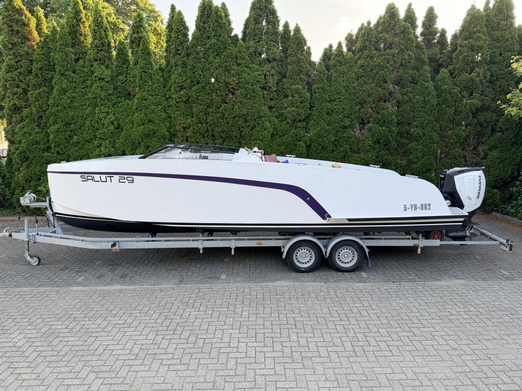 Salut 29 Kajuit Tender 200pk! VOL OPTIES!!, Overige merken, 9 m, Kajuitboot, Aluminium