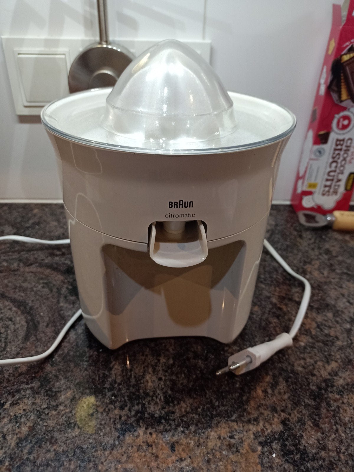 Braun citruspers sinaasappel pers, Ophalen of Verzenden, Citruspers