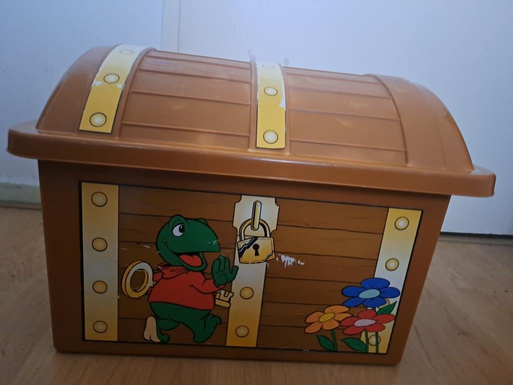 Grote kunstof speelgoed opberg kist, Ophalen of Verzenden, Overige typen