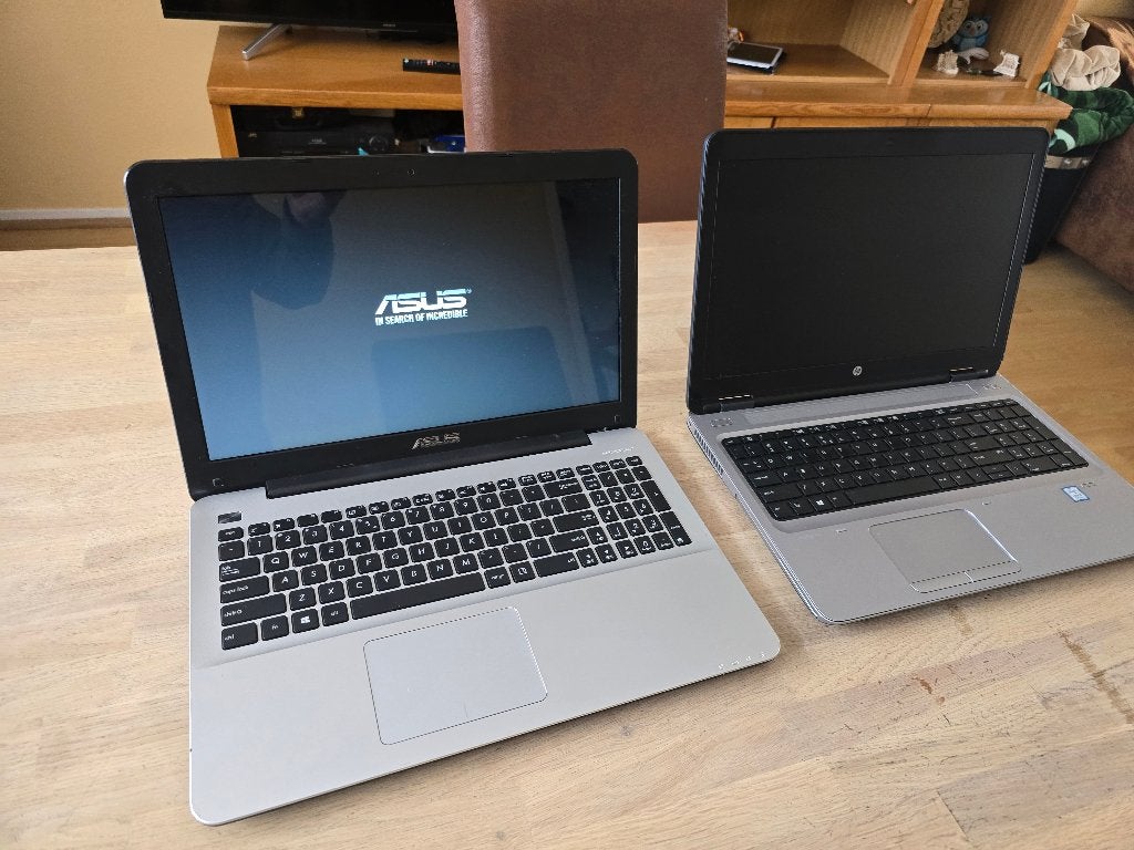 laptops ASUS en Hp (gebruikt), Computers en Software, Gebruikt, Met videokaart, 15 inch, Ophalen of Verzenden