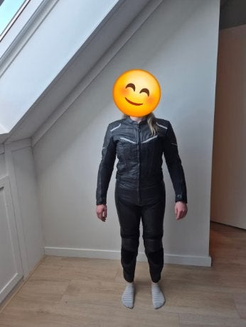 Fastway leren motorpak dames - Zeer goede staat, 176 cm, Motoren, Ophalen, Tweedehands, Dames, Combipak