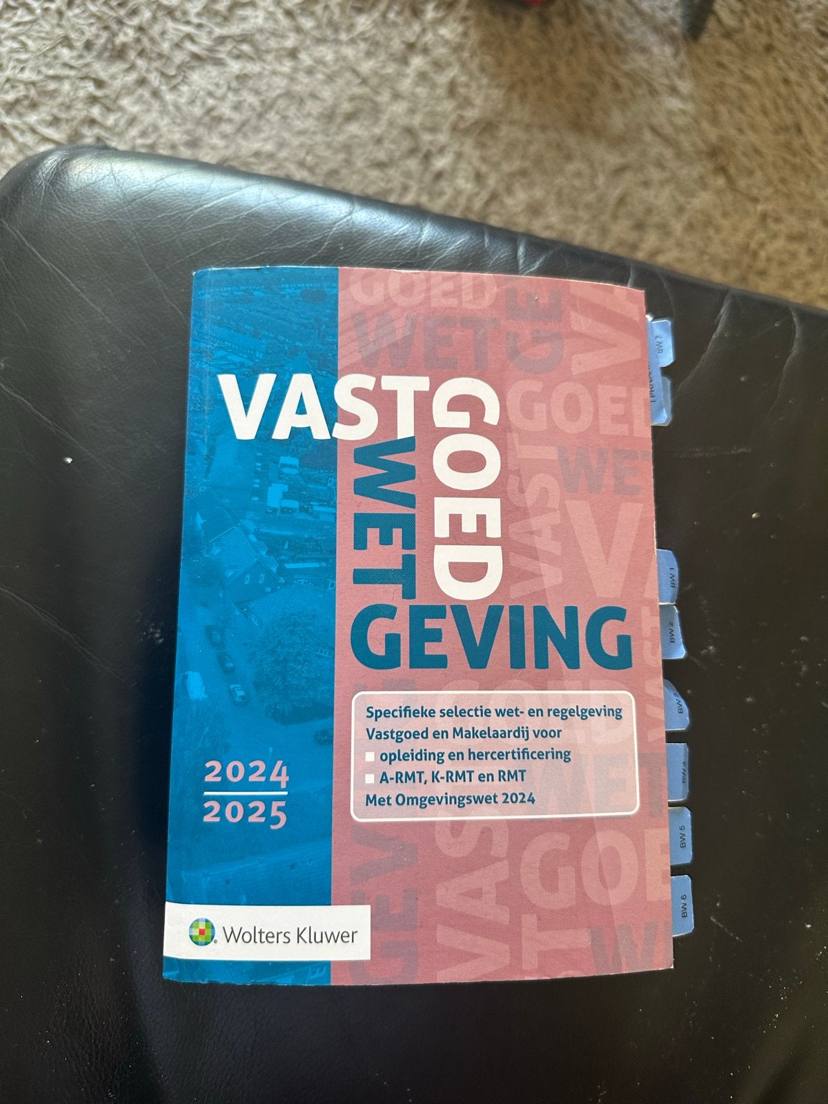 Vastgoed Wetgeving 2024-2025 - Wolters Kluwer, Ophalen of Verzenden, Gamma, Zo goed als nieuw, HBO
