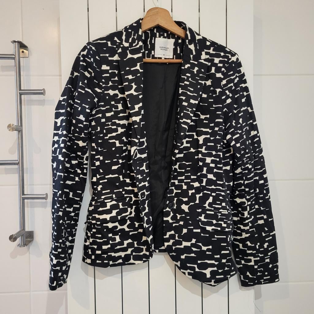 Summum pak blazer maat 38 broek maat 36, Ophalen of Verzenden, Zo goed als nieuw, Maat 36 (S)