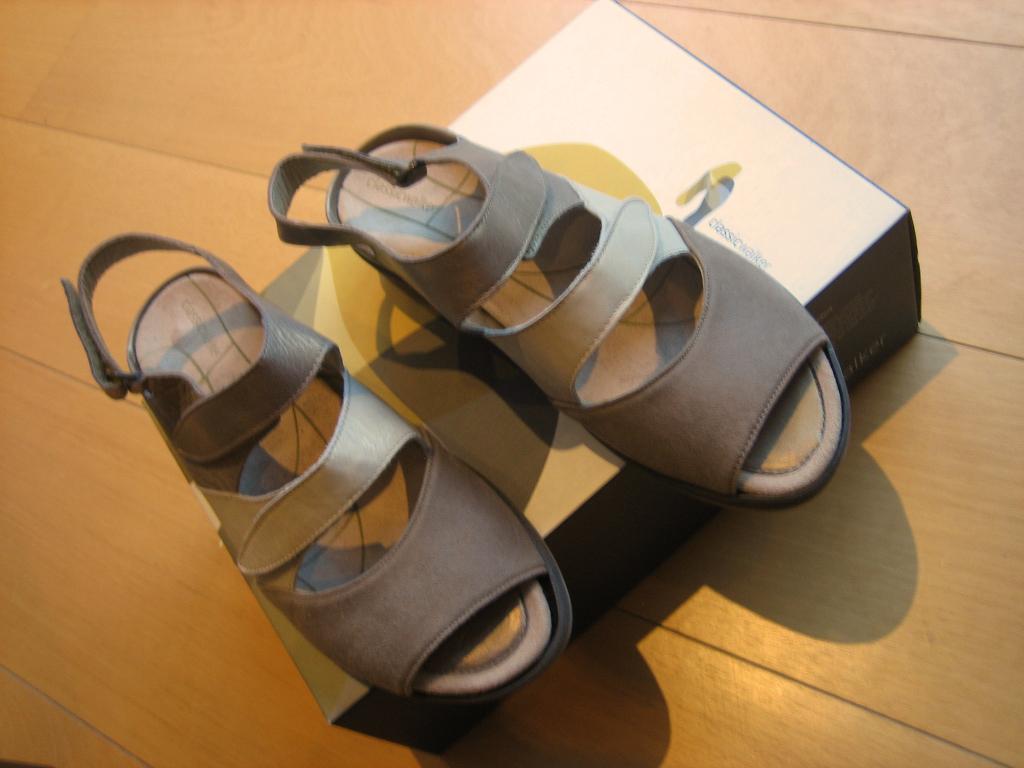 Nieuw! Comfort sandaal CLASSIC WALKER MIA 5,5-H snazzeys, Bruin, Verzenden, Classic Walker, Nieuw