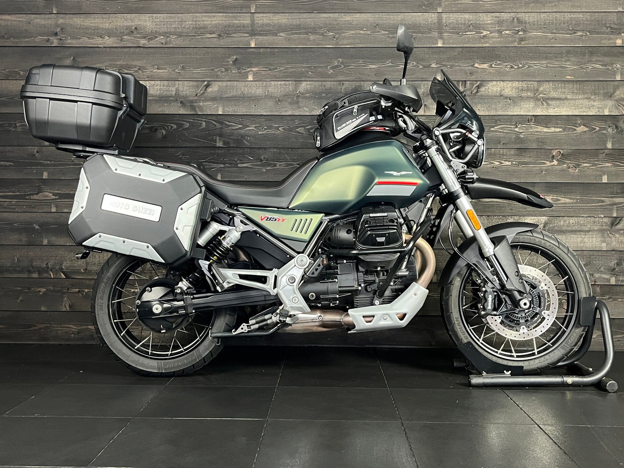 Moto Guzzi V85 TT VERDE ALTAJ (bj 2022), Motoren, Meer dan 35 kW, Toermotor, 850 cc, Handgeschakeld