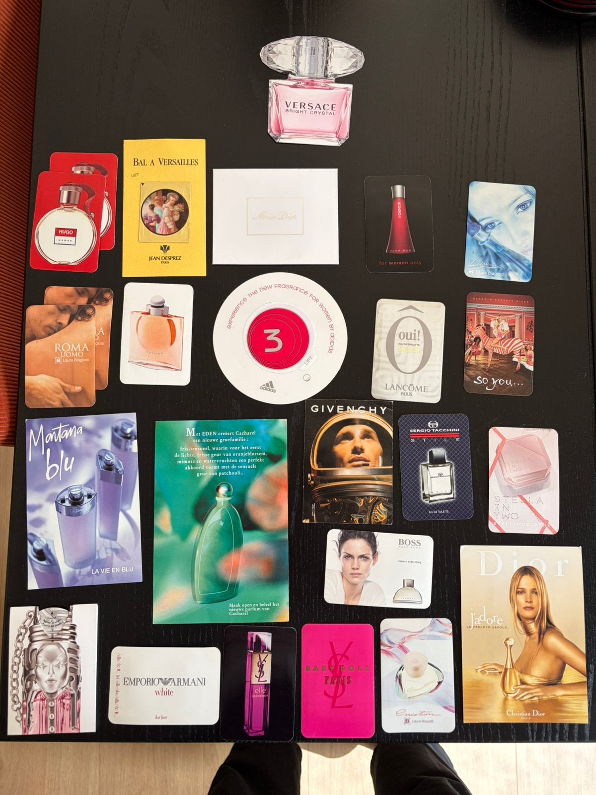 Parfum testers proefjes miniaturen verzameling, Ophalen of Verzenden, Nieuw, Proef of Tester, Gevuld