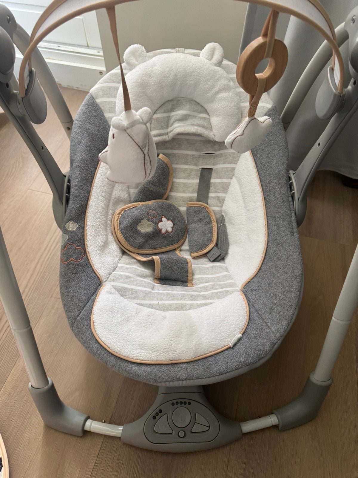 Ingenuity babyschommel, Ophalen, Schommelstoel, Verstelbaar, Zo goed als nieuw