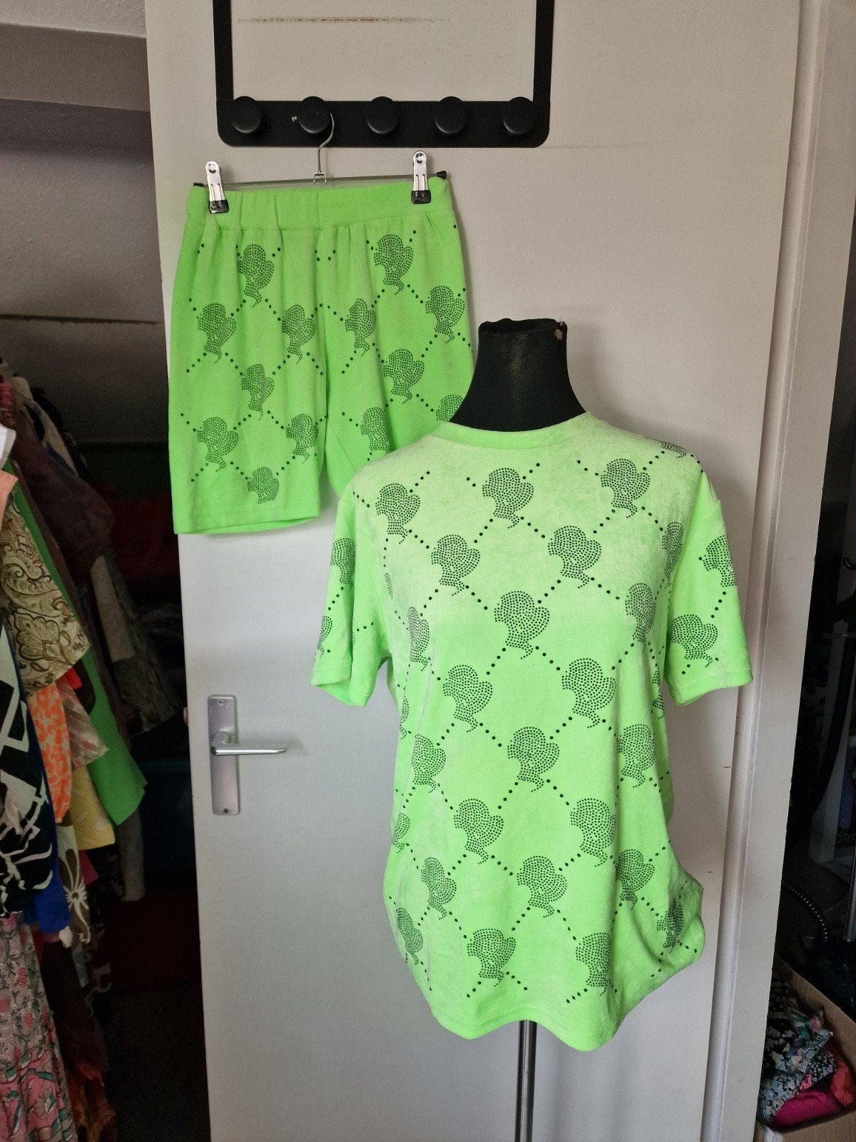 Badstof reinders set, Ophalen of Verzenden, Zo goed als nieuw, Maat 34 (XS) of kleiner, Boven de knie