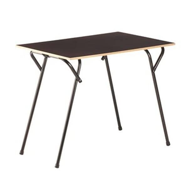 Terrastafel examentafel klaptafel 60 x 90 cm vintage retro, 50 tot 100 cm, Zo goed als nieuw, Rechthoekig, 50 tot 100 cm