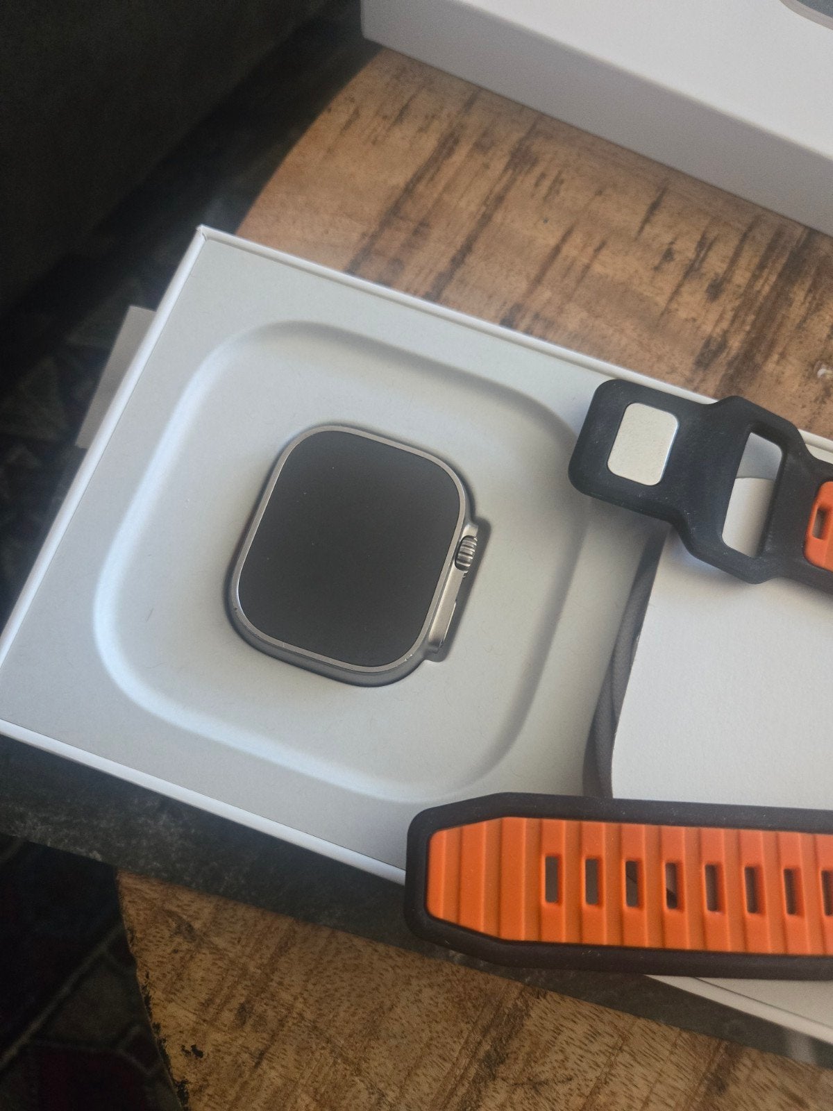 appe watch ultra 2 49mm nieuwstaat, Ophalen, Zwart, IOS, Zo goed als nieuw