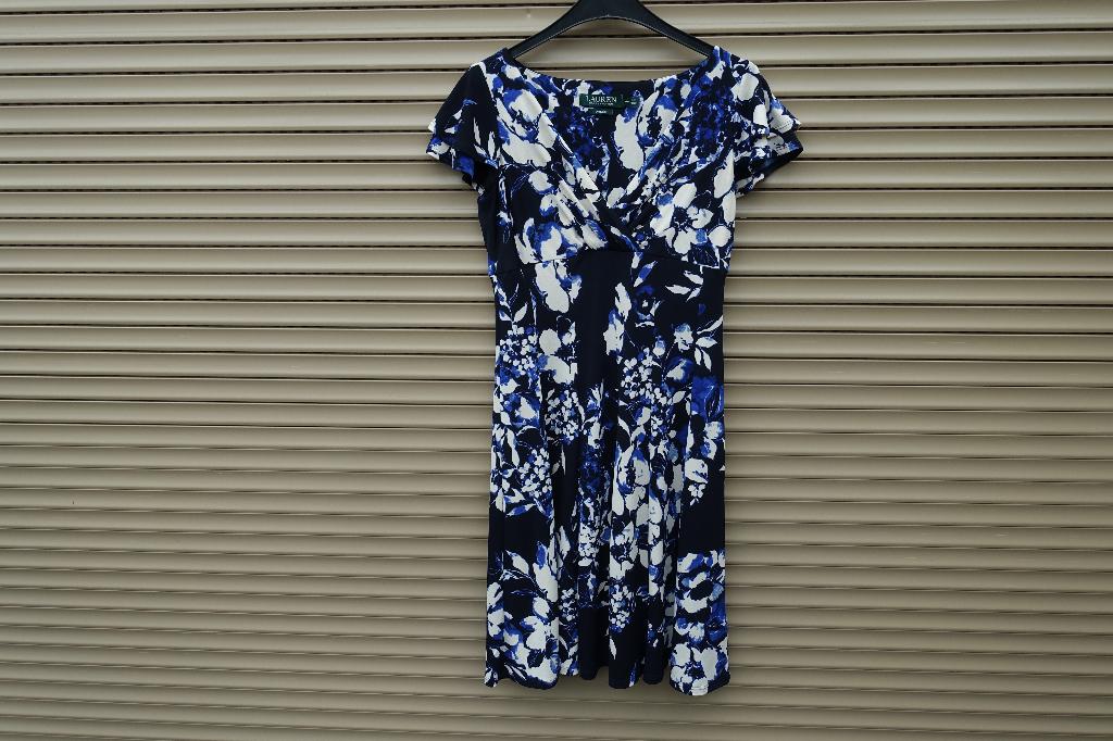 Mooie Ralph Lauren jurk.   Maat  34, Zo goed als nieuw, Ralph Lauren, Maat 34 (XS) of kleiner, Onder de knie
