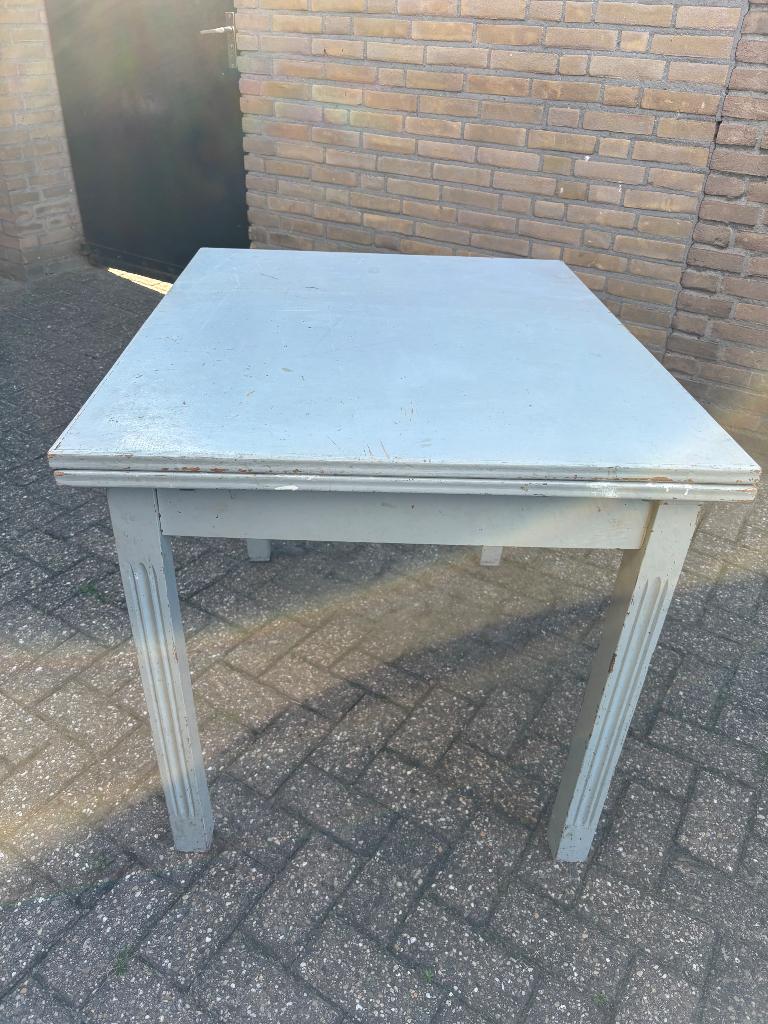Uitschuiftafel keuken, Huis en Inrichting, Ophalen, Gebruikt, 50 tot 100 cm, 50 tot 100 cm