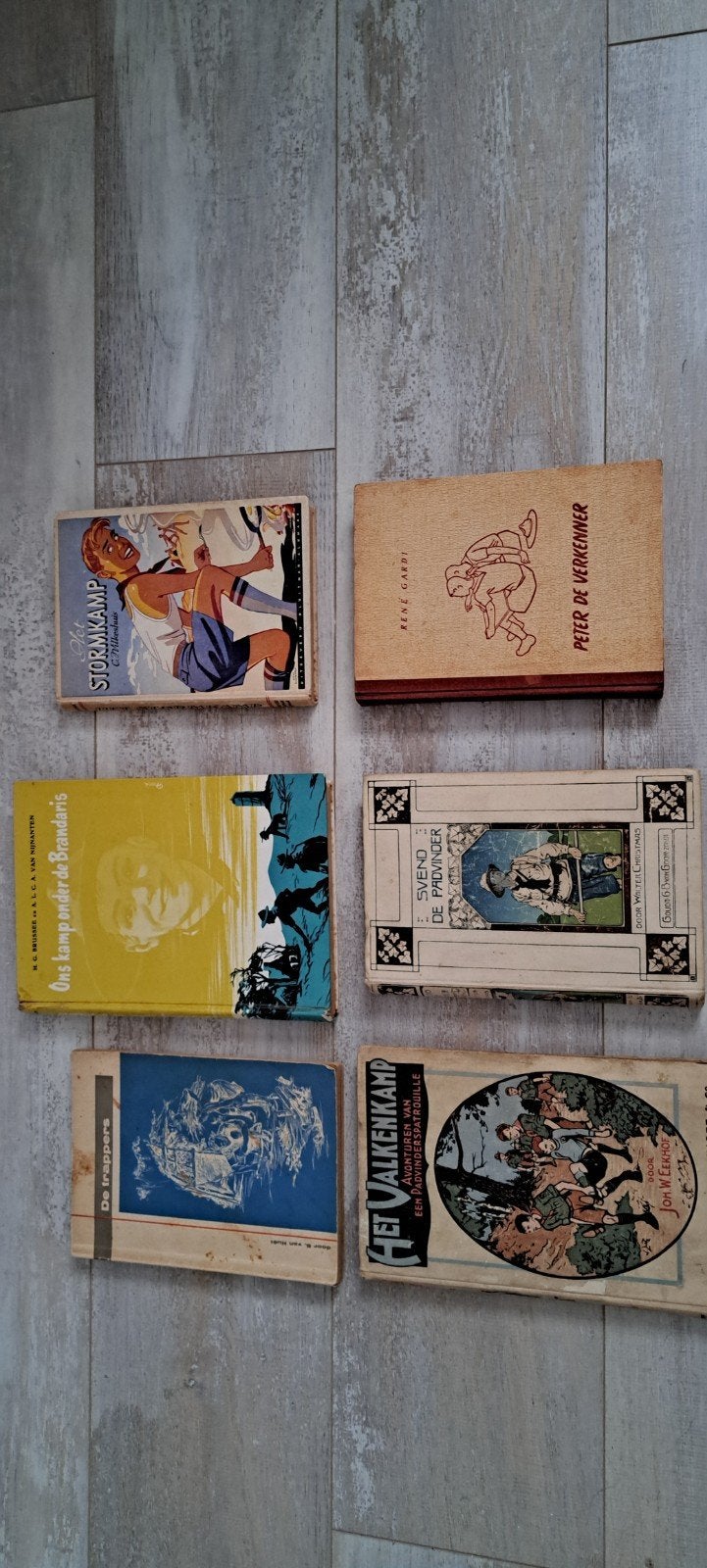 Scouting boeken 6 stuks, Ophalen of Verzenden, Gelezen, Diverse auteurs, Fictie algemeen
