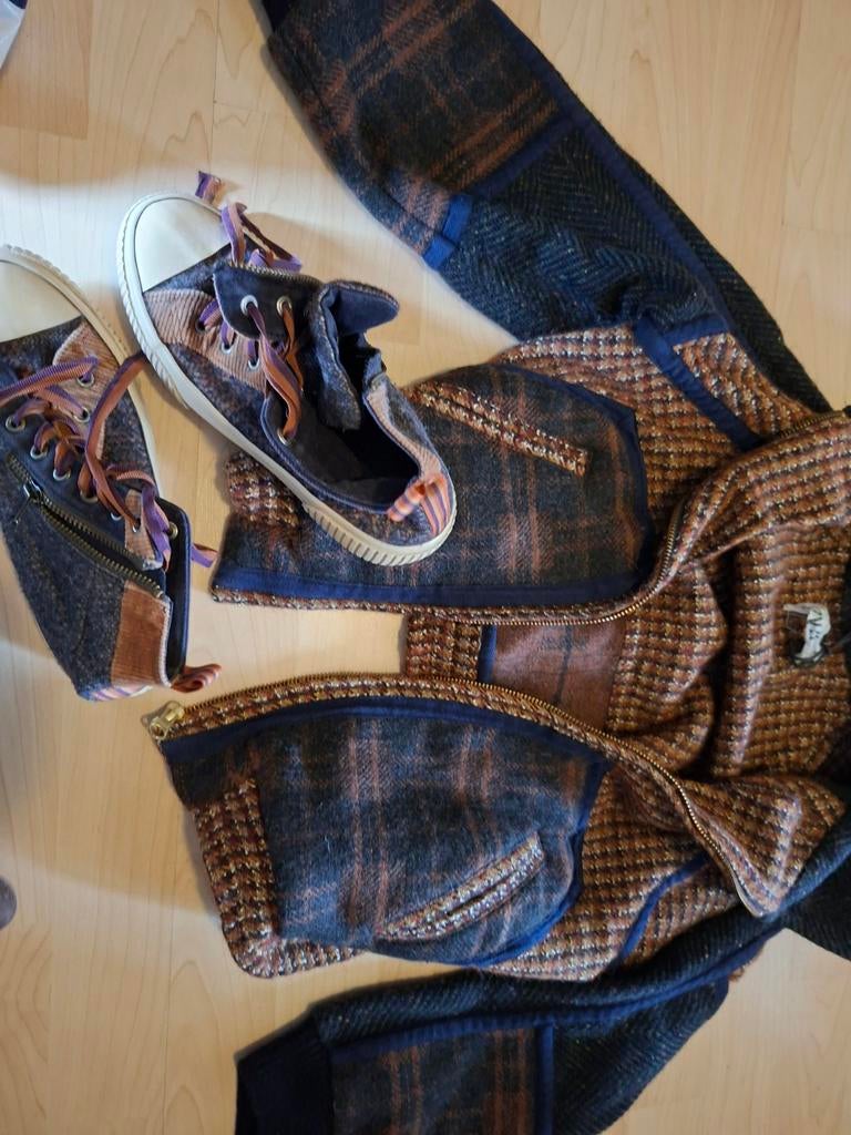 Jasje met schoenen leuk van zara nieuw jasje 140 schoenen 35, Ophalen of Verzenden, Nieuw